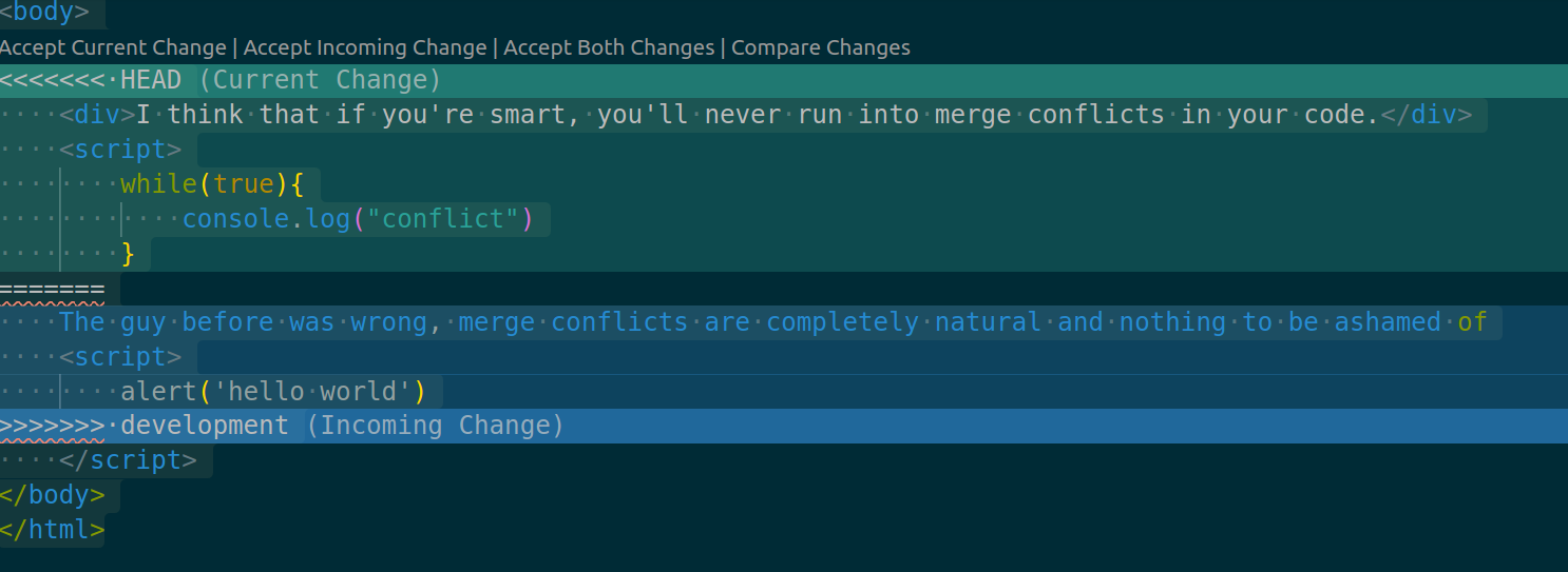 Merge Conflict