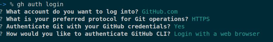 Login to Github