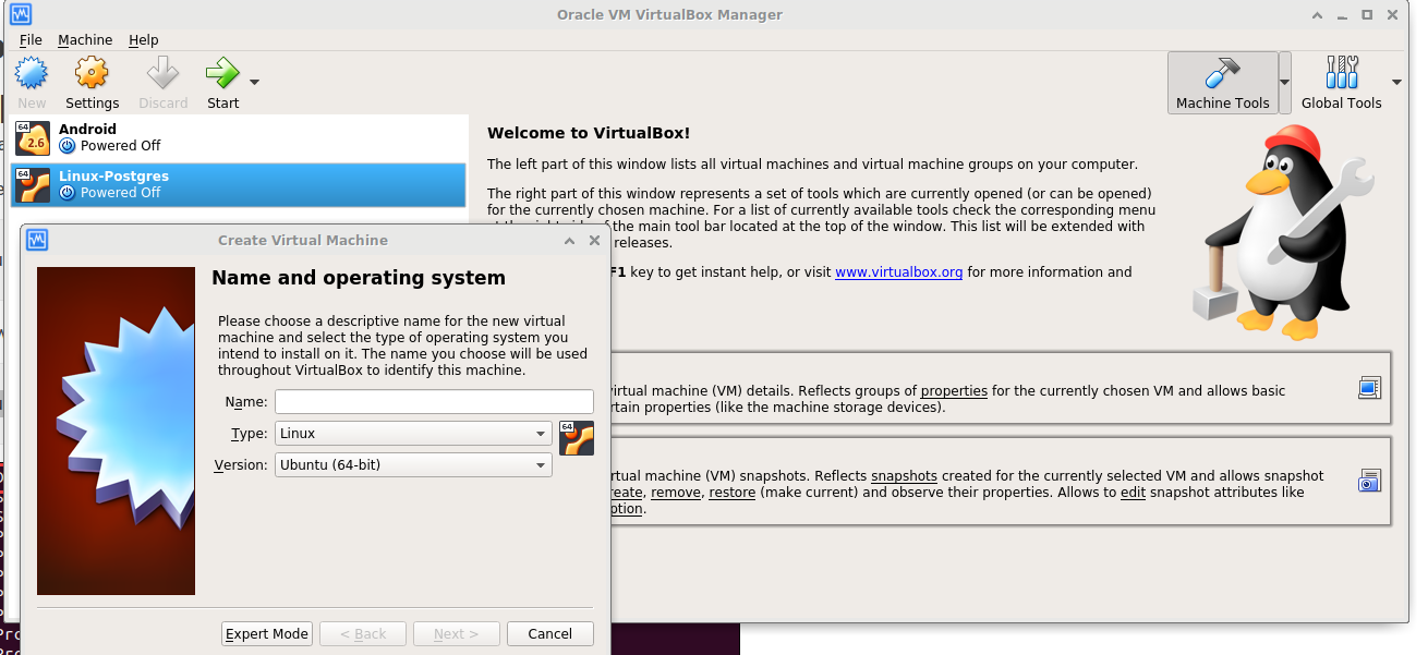 Create Virtual Machine