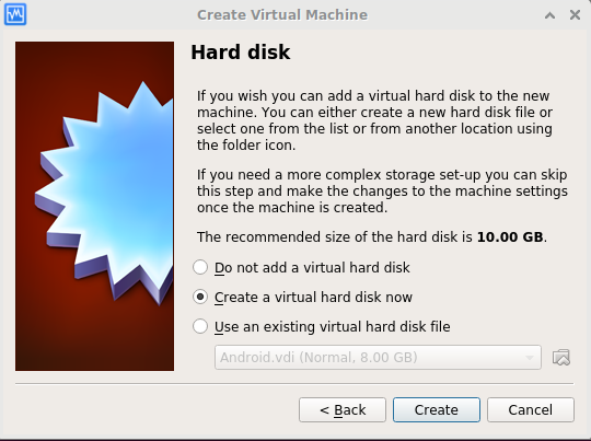 Virtual Machine Hard Drive