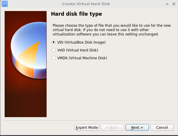 Virtual Machine Hard Drive