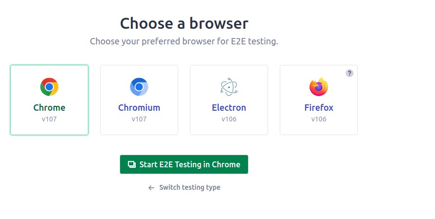 Choose a Browser